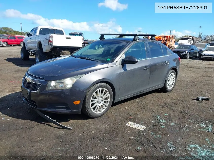 2014 Chevrolet Cruze Eco Auto VIN: 1G1PH5SB9E7228301 Lot: 40906270