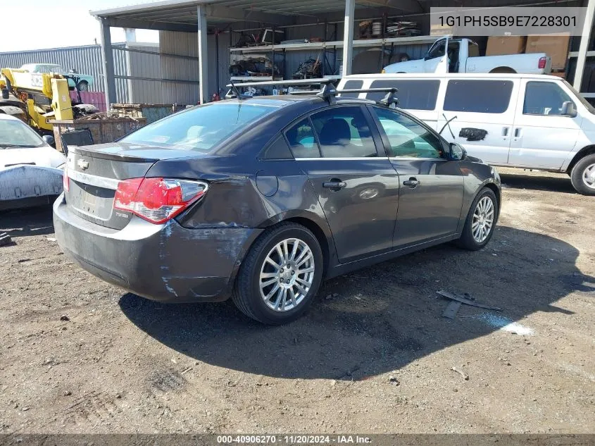 2014 Chevrolet Cruze Eco Auto VIN: 1G1PH5SB9E7228301 Lot: 40906270