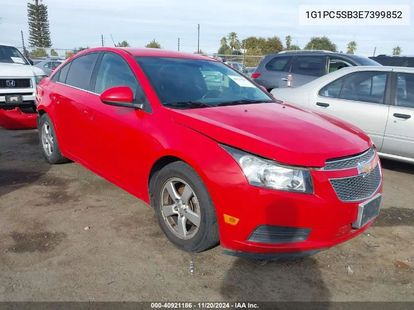 2014 Chevrolet Cruze 1Lt Auto VIN: 1G1PC5SB3E7399852 Lot: 40921186