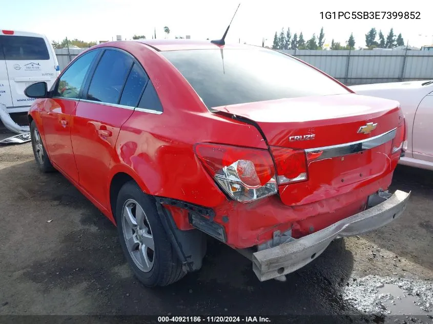 2014 Chevrolet Cruze 1Lt Auto VIN: 1G1PC5SB3E7399852 Lot: 40921186