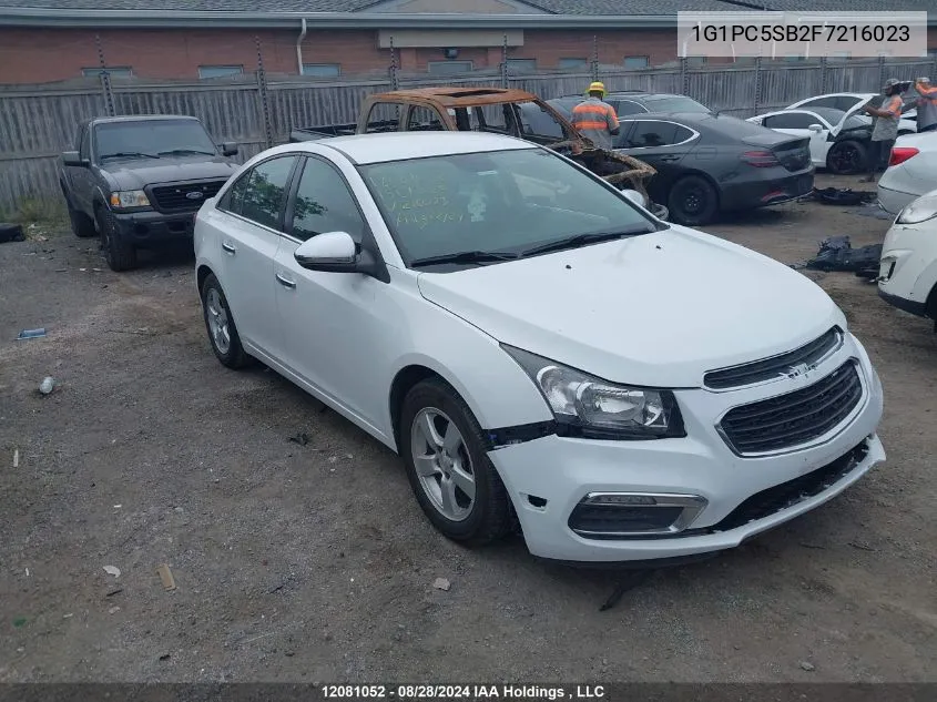 1G1PC5SB2F7216023 2015 Chevrolet Cruze