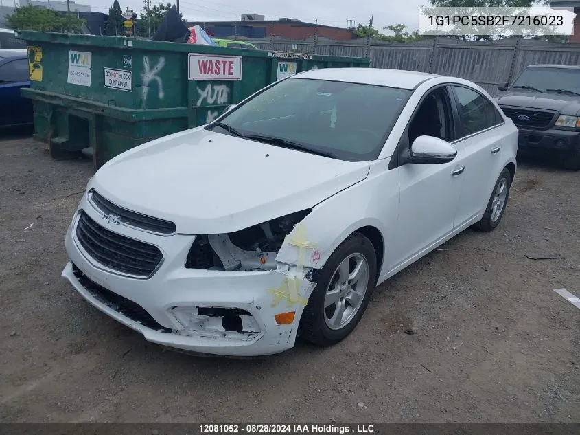 1G1PC5SB2F7216023 2015 Chevrolet Cruze