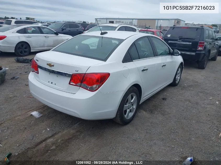 1G1PC5SB2F7216023 2015 Chevrolet Cruze