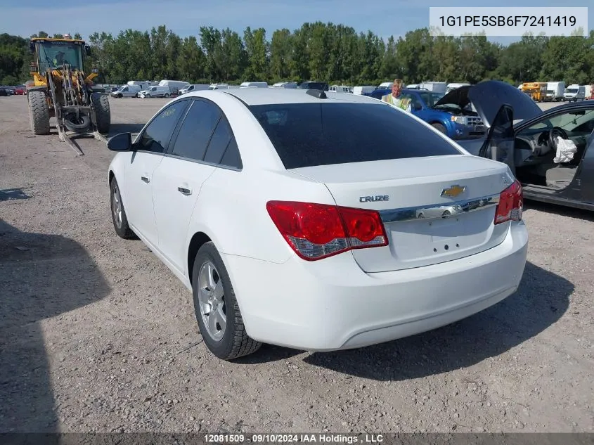 1G1PE5SB6F7241419 2015 Chevrolet Cruze