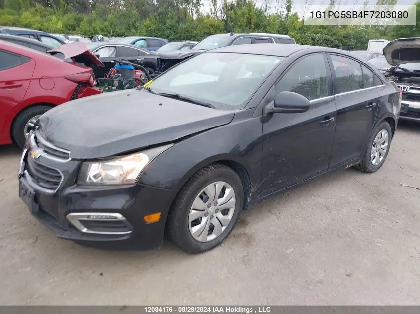 2015 Chevrolet Cruze Lt VIN: 1G1PC5SB4F7203080 Lot: 12084176