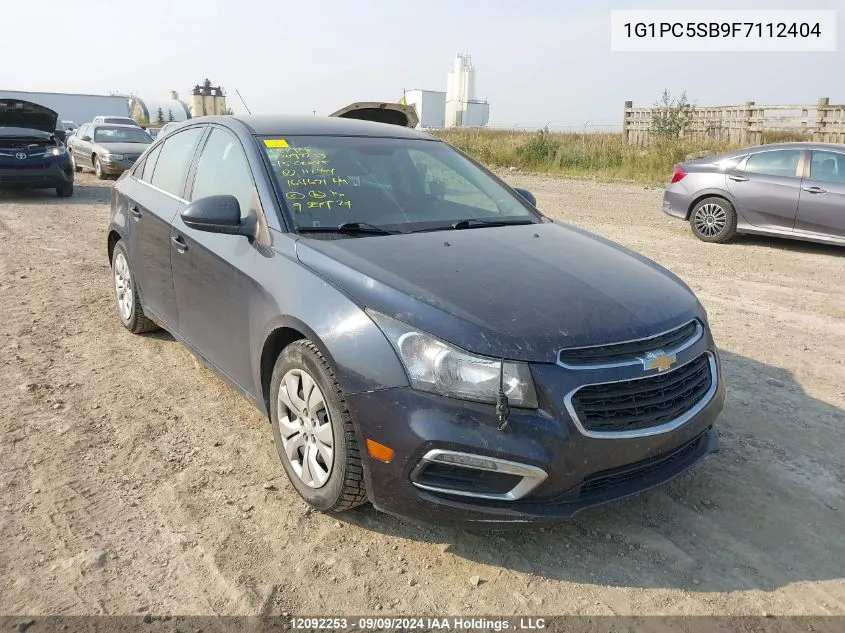 1G1PC5SB9F7112404 2015 Chevrolet Cruze