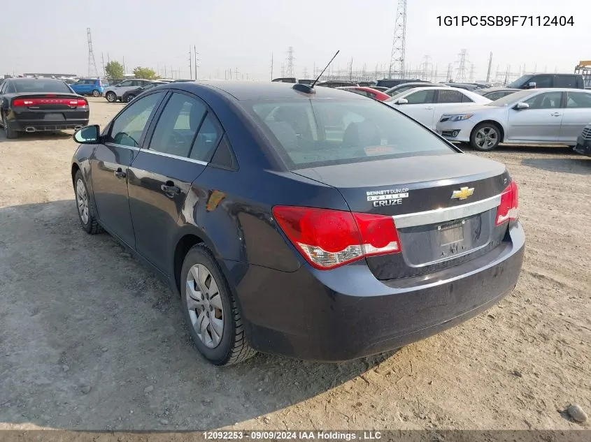 1G1PC5SB9F7112404 2015 Chevrolet Cruze