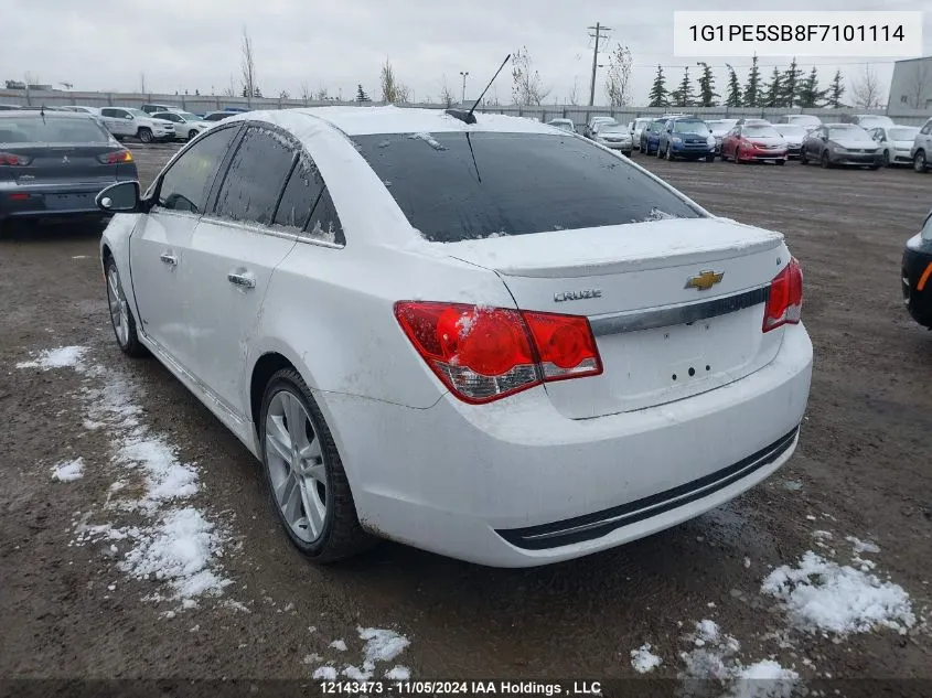 2015 Chevrolet Cruze VIN: 1G1PE5SB8F7101114 Lot: 12143473