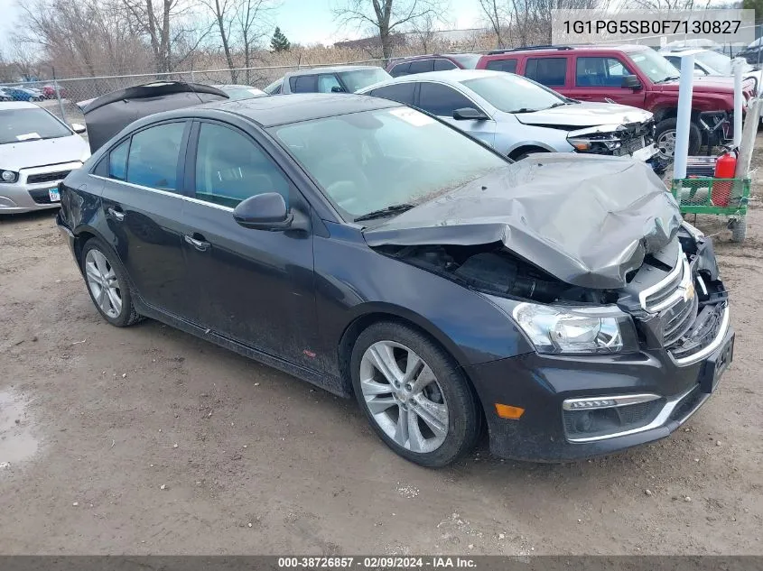 2015 Chevrolet Cruze Ltz VIN: 1G1PG5SB0F7130827 Lot: 38726857