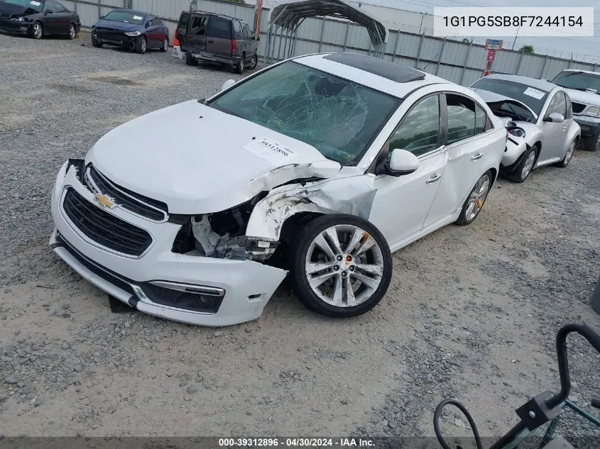 1G1PG5SB8F7244154 2015 Chevrolet Cruze Ltz