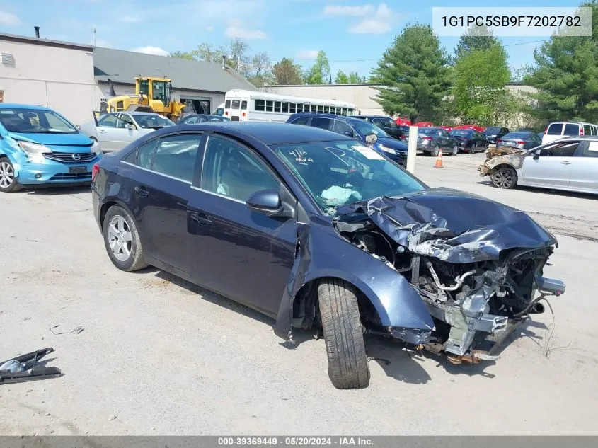 2015 Chevrolet Cruze 1Lt Auto VIN: 1G1PC5SB9F7202782 Lot: 39369449