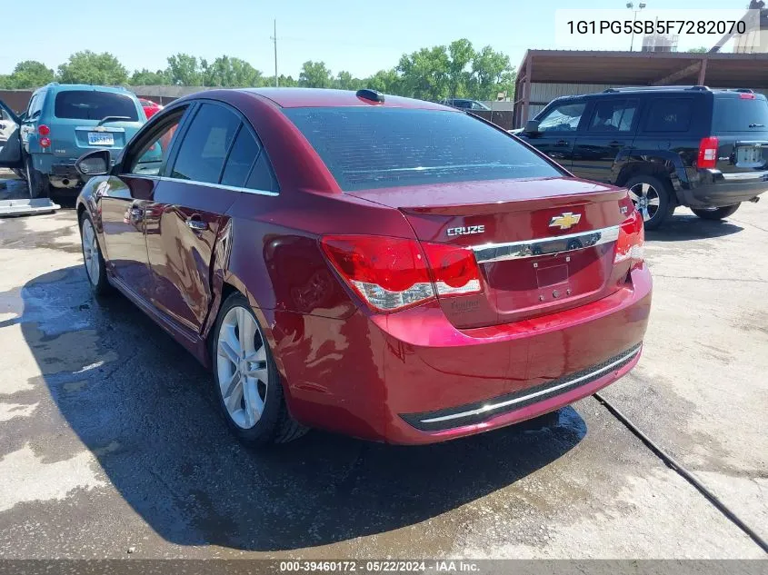 2015 Chevrolet Cruze Ltz VIN: 1G1PG5SB5F7282070 Lot: 39460172