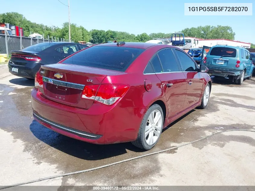 2015 Chevrolet Cruze Ltz VIN: 1G1PG5SB5F7282070 Lot: 39460172