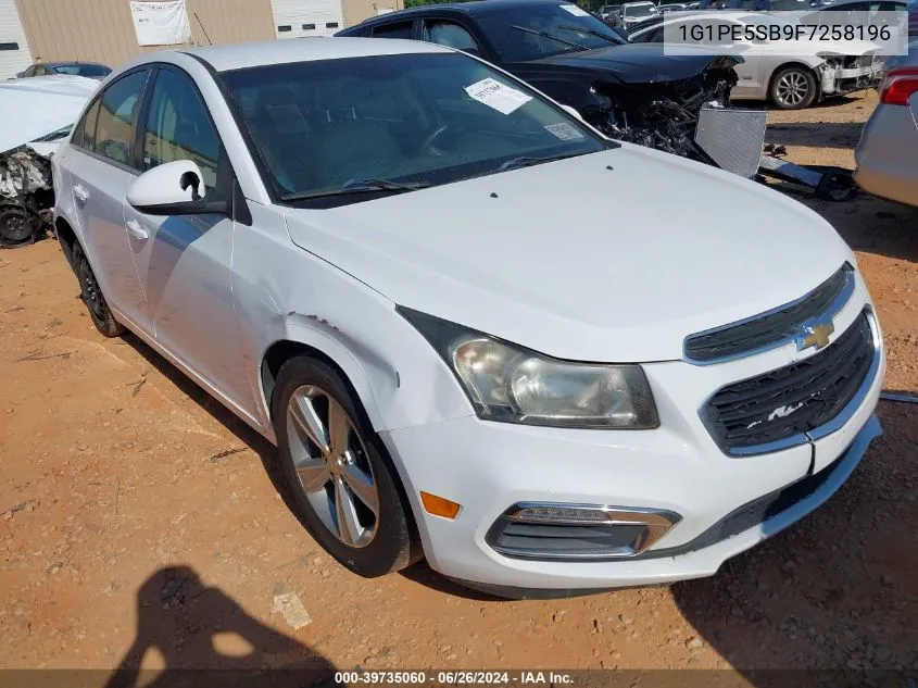 2015 Chevrolet Cruze Lt VIN: 1G1PE5SB9F7258196 Lot: 39735060