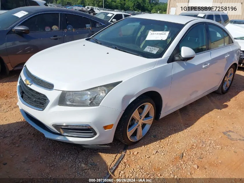 2015 Chevrolet Cruze Lt VIN: 1G1PE5SB9F7258196 Lot: 39735060