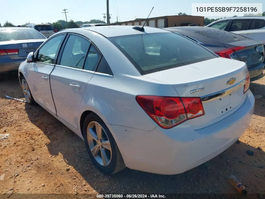 2015 Chevrolet Cruze Lt VIN: 1G1PE5SB9F7258196 Lot: 39735060