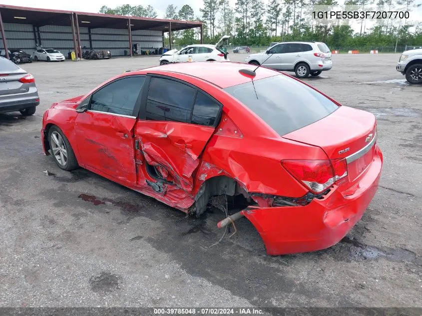 1G1PE5SB3F7207700 2015 Chevrolet Cruze 2Lt Auto