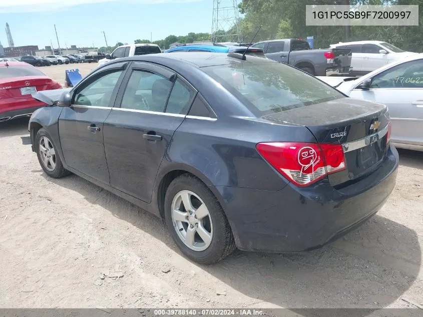 1G1PC5SB9F7200997 2015 Chevrolet Cruze 1Lt Auto