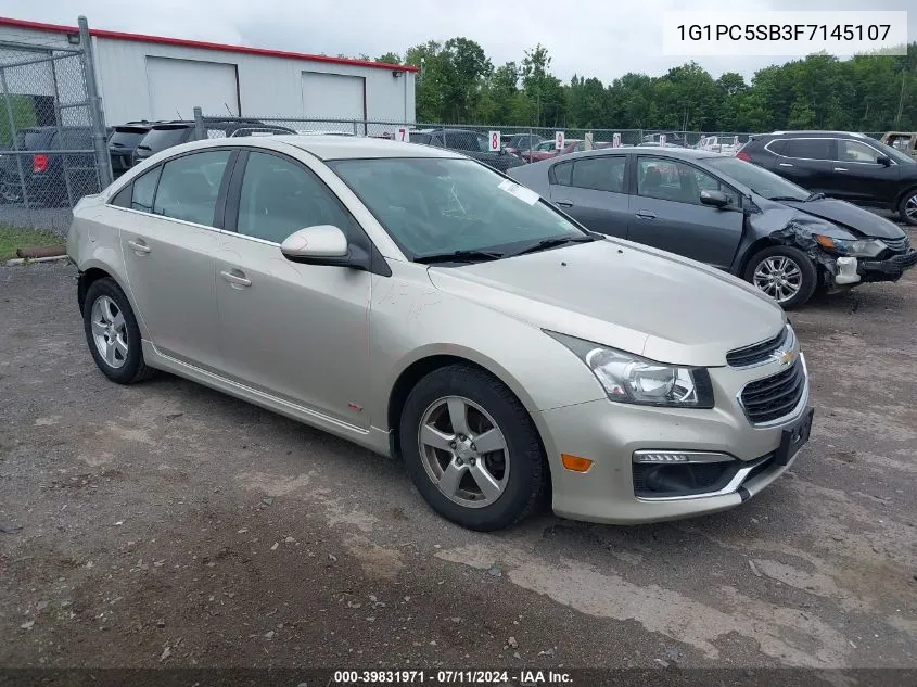 1G1PC5SB3F7145107 2015 Chevrolet Cruze 1Lt Auto