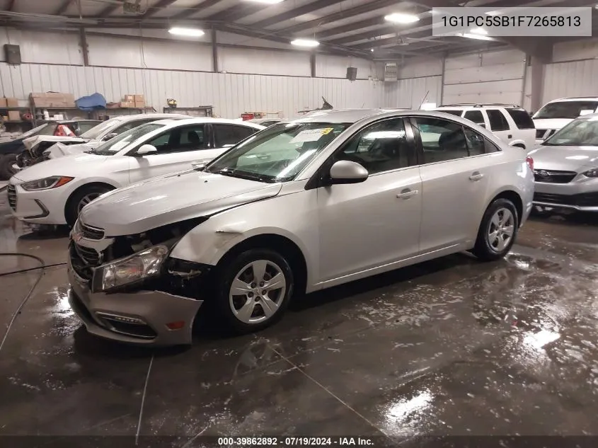 2015 Chevrolet Cruze 1Lt Auto VIN: 1G1PC5SB1F7265813 Lot: 39862892