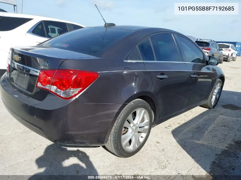 1G1PG5SB8F7192685 2015 Chevrolet Cruze Ltz