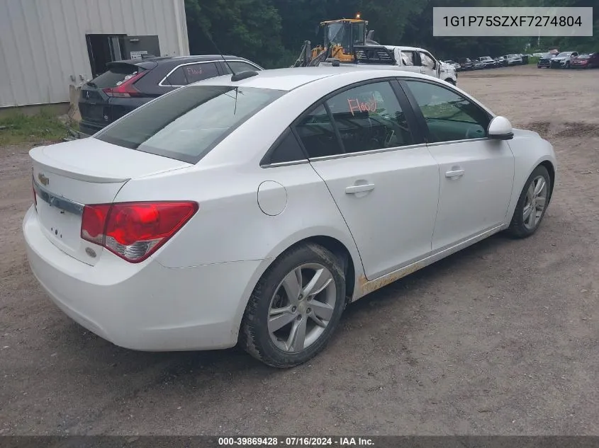 2015 Chevrolet Cruze Diesel VIN: 1G1P75SZXF7274804 Lot: 39869428