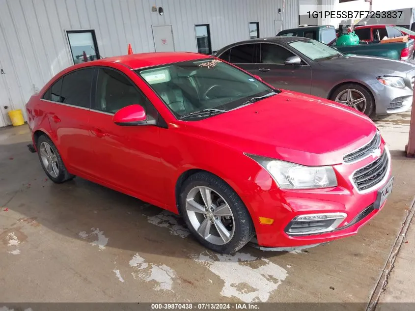 1G1PE5SB7F7253837 2015 Chevrolet Cruze 2Lt Auto