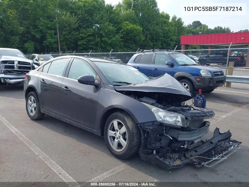 2015 Chevrolet Cruze 1Lt Auto VIN: 1G1PC5SB5F7187214 Lot: 39880256