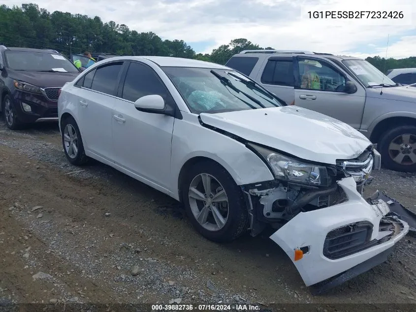 1G1PE5SB2F7232426 2015 Chevrolet Cruze 2Lt Auto