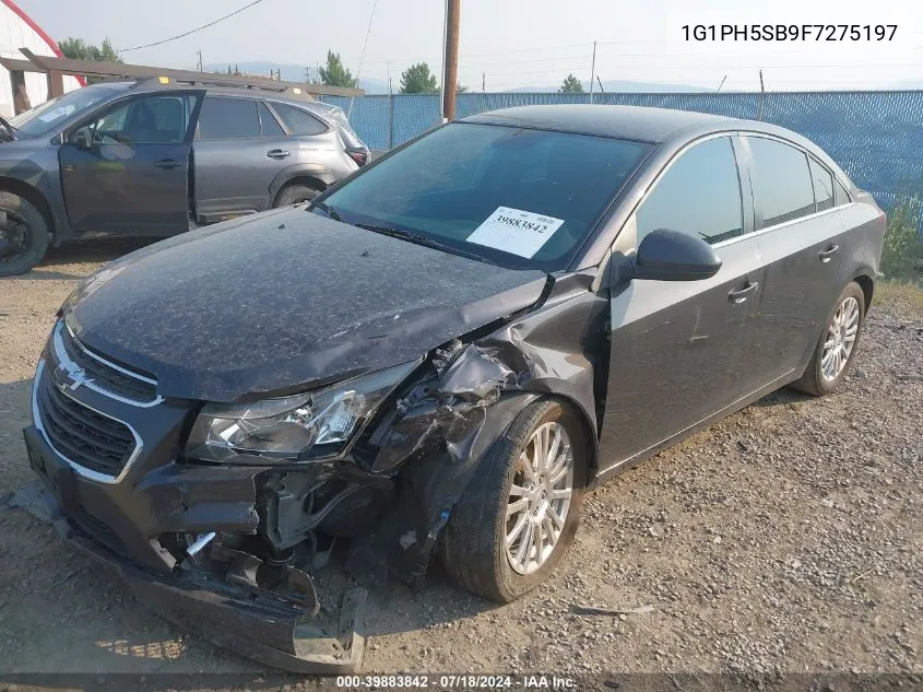 1G1PH5SB9F7275197 2015 Chevrolet Cruze Eco Auto