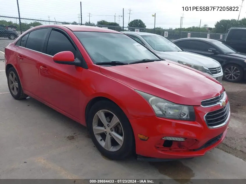 1G1PE5SB7F7205822 2015 Chevrolet Cruze 2Lt Auto