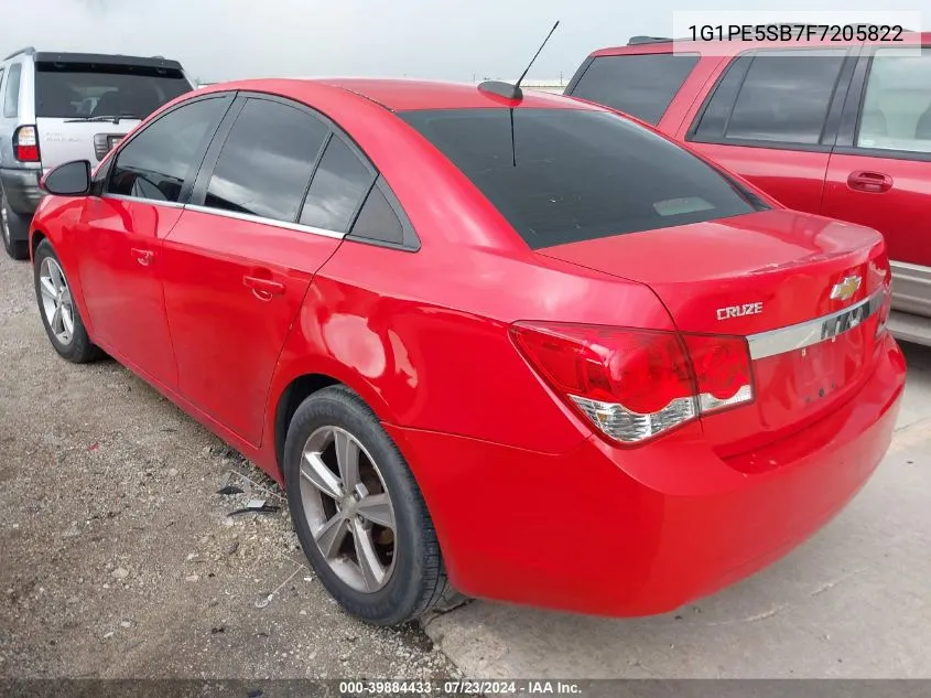 1G1PE5SB7F7205822 2015 Chevrolet Cruze 2Lt Auto