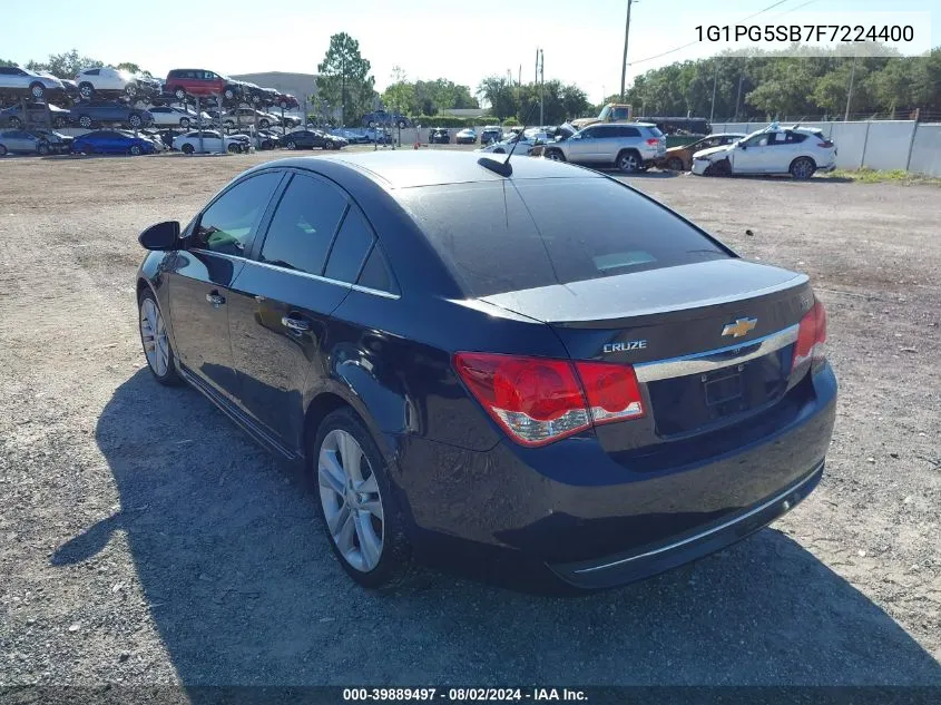 1G1PG5SB7F7224400 2015 Chevrolet Cruze Ltz