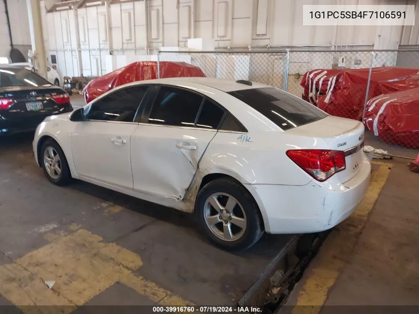 1G1PC5SB4F7106591 2015 Chevrolet Cruze 1Lt Auto