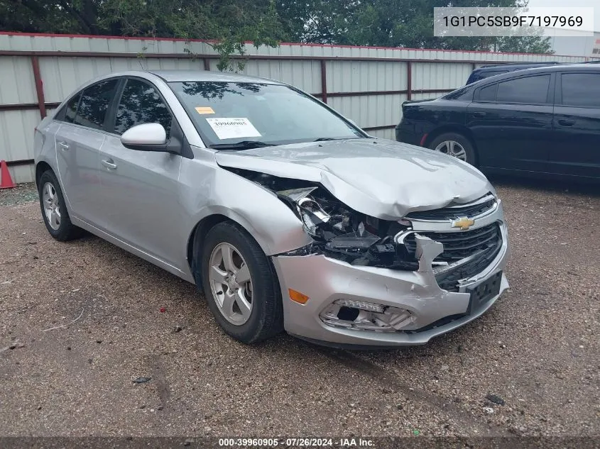 1G1PC5SB9F7197969 2015 Chevrolet Cruze 1Lt Auto