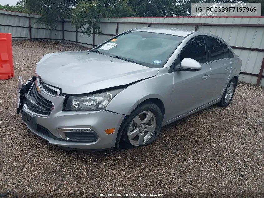 1G1PC5SB9F7197969 2015 Chevrolet Cruze 1Lt Auto