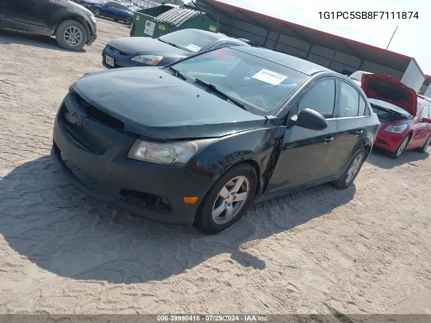 1G1PC5SB8F7111874 2015 Chevrolet Cruze 1Lt Auto