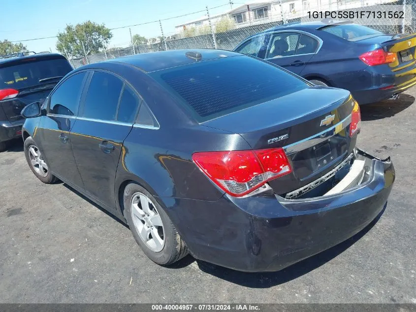 2015 Chevrolet Cruze 1Lt Auto VIN: 1G1PC5SB1F7131562 Lot: 40004957