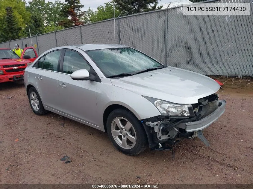 1G1PC5SB1F7174430 2015 Chevrolet Cruze 1Lt Auto