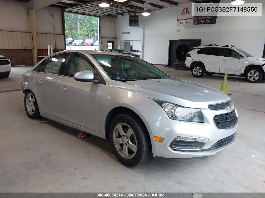 1G1PC5SB2F7148550 2015 Chevrolet Cruze 1Lt Auto