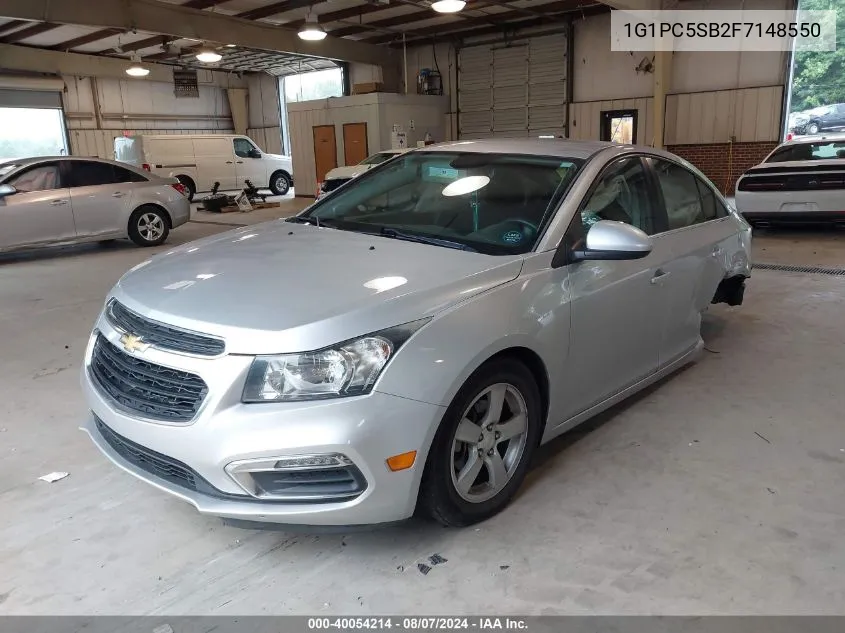 1G1PC5SB2F7148550 2015 Chevrolet Cruze 1Lt Auto