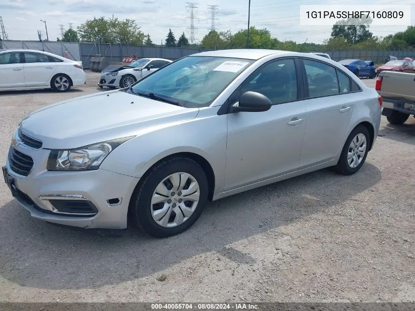 1G1PA5SH8F7160809 2015 Chevrolet Cruze Ls Auto