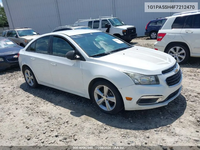 1G1PA5SH4F7212470 2015 Chevrolet Cruze Ls Auto