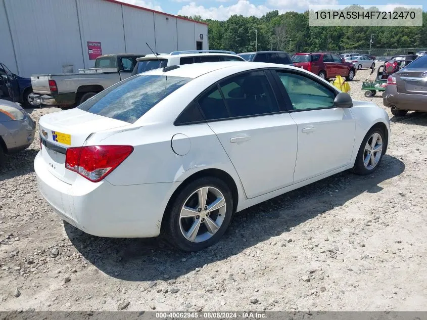 1G1PA5SH4F7212470 2015 Chevrolet Cruze Ls Auto