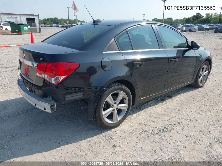 2015 Chevrolet Cruze 2Lt Auto VIN: 1G1PE5SB3F7135560 Lot: 40064726