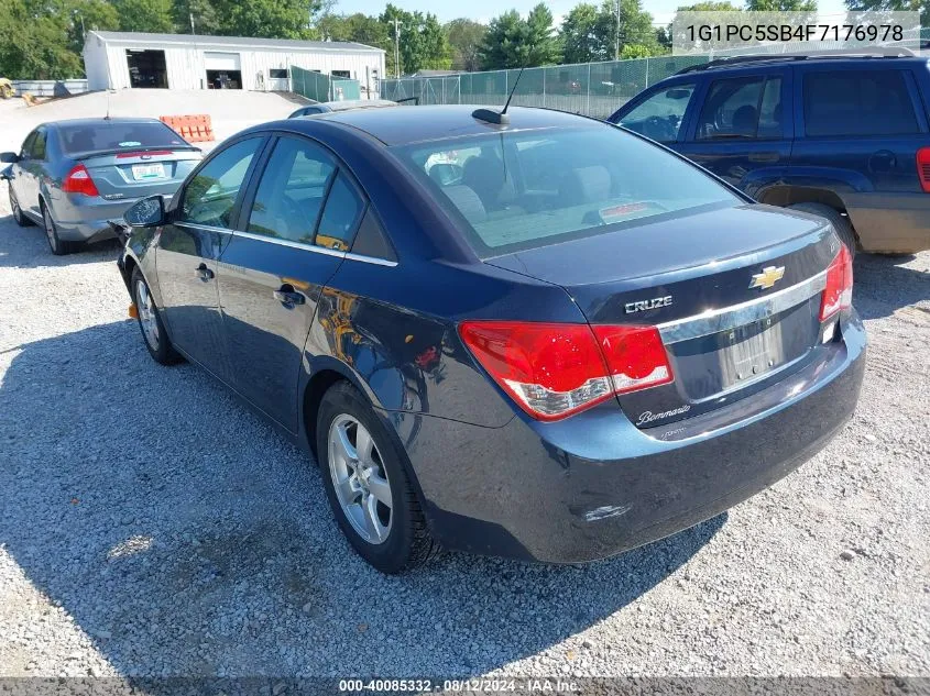 1G1PC5SB4F7176978 2015 Chevrolet Cruze 1Lt Auto