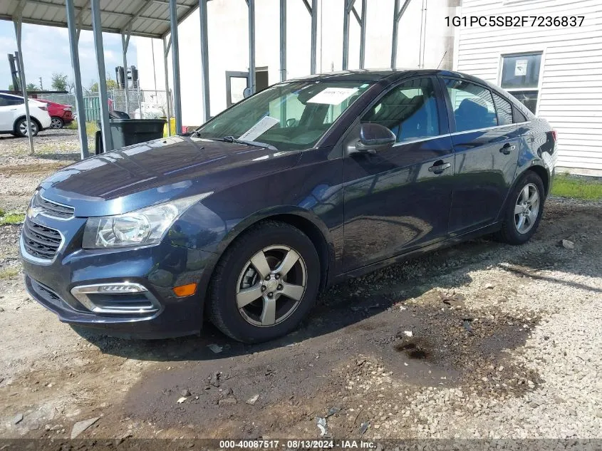 1G1PC5SB2F7236837 2015 Chevrolet Cruze 1Lt Auto