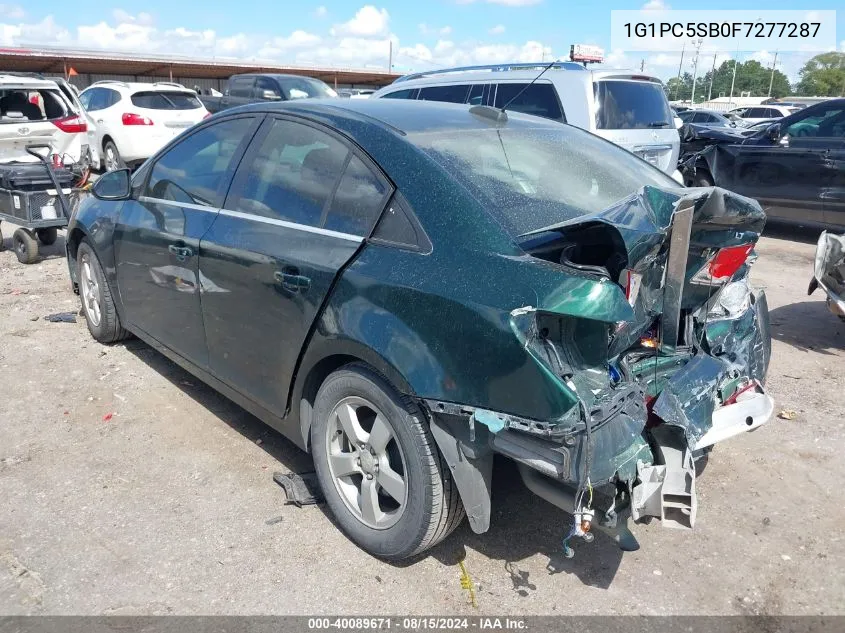 1G1PC5SB0F7277287 2015 Chevrolet Cruze 1Lt Auto