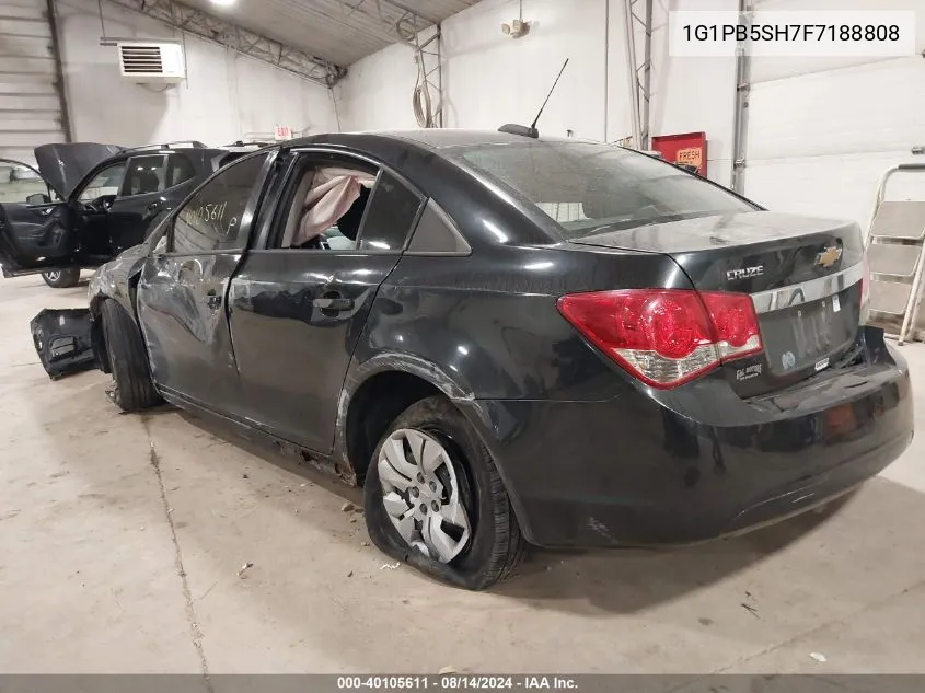 1G1PB5SH7F7188808 2015 Chevrolet Cruze Ls Manual