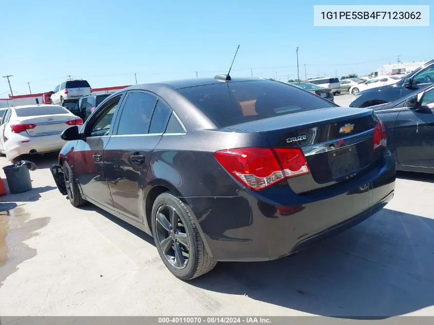 2015 Chevrolet Cruze 2Lt Auto VIN: 1G1PE5SB4F7123062 Lot: 40110070